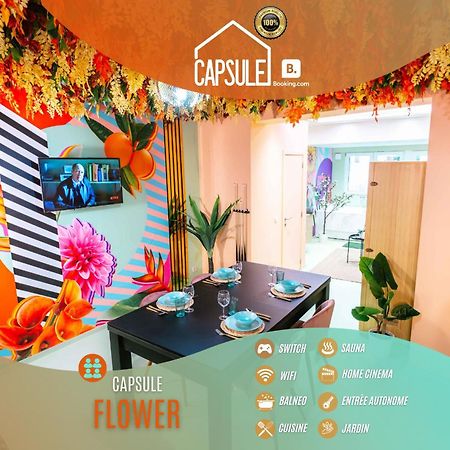 Capsule Flower - Balneo - Cinema - Billard - Nintendo Switch - Mons Centre Kültér fotó